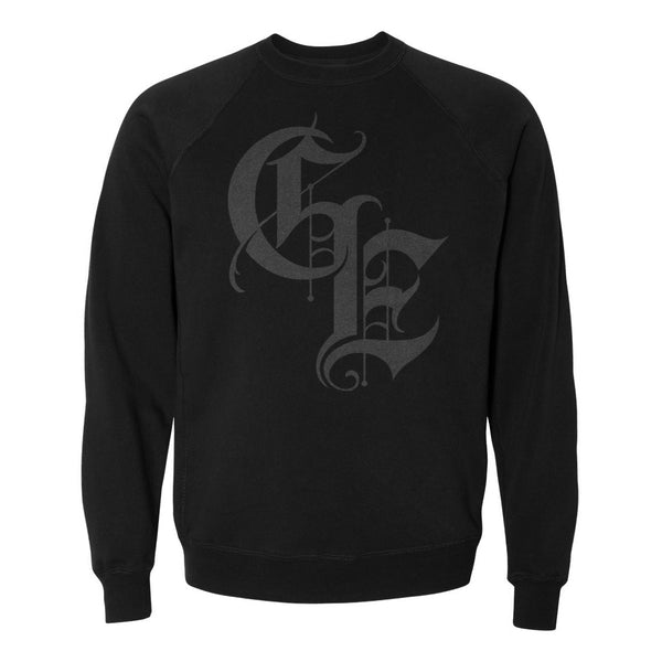 Logo Crewneck - Black – Gold English Goods